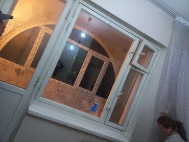 аква окно: Деревянное окно, цвет - Белый, Б/у, Самовывоз