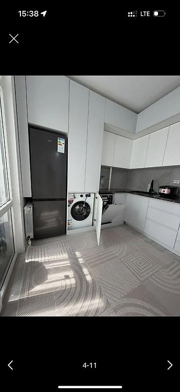 Продажа квартир: 1 комната, 32 м², Пишпек Элитка, 8 этаж, Евроремонт — 9