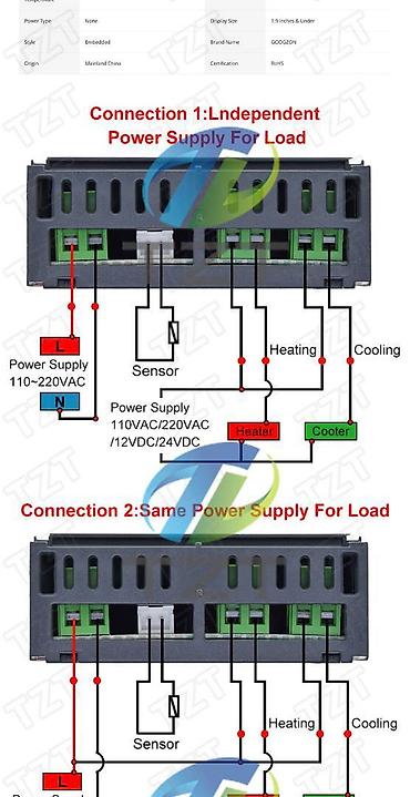 m4 mass master power: STC3028 2x10A inkubator termostat vlagomer 220-240Vac — 4