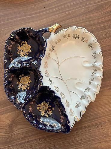 gilan pastellik parcalar: Tort və şiriniyyat qabı, rəng - Göy — 2