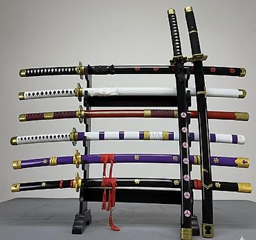 Коллекционные ножи: Декоративные японские мечи (катаны) в аниме‑стиле — коллекционные — 1