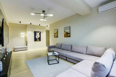 Посуточная аренда квартир: 2 комнаты, Душевая кабина, Постельное белье, Кондиционер — 5