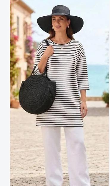 stich sat: Prugasta tunika/majica – SHEIN - Brend: SHEIN (etiketa na — 1