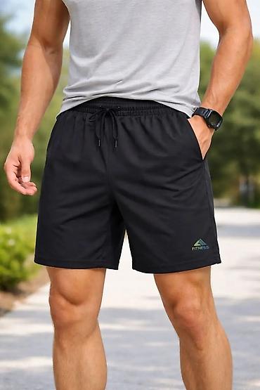 farmerke pull and bear: Muške sportske šorts pantalone – Fitness - Dizajn: klasična dužina — 1