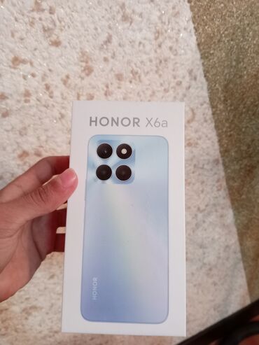 honor ucuz: Honor X6a, 128 GB, rəng - Qara, İki sim kartlı