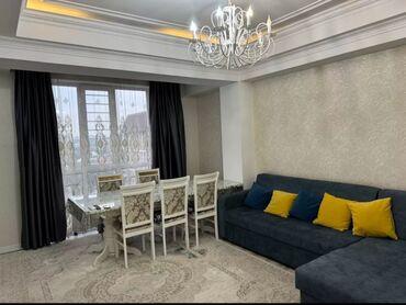 пентхаусы бишкек: 3 комнаты, 100 м², Элитка, 9 этаж, Евроремонт