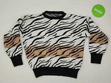 sweter moher sinsay: Zebra, Sweter damski, rozmiar M — 2