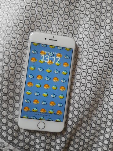 телефон кант: IPhone 8, Б/у, 64 ГБ, Белый, 77 %