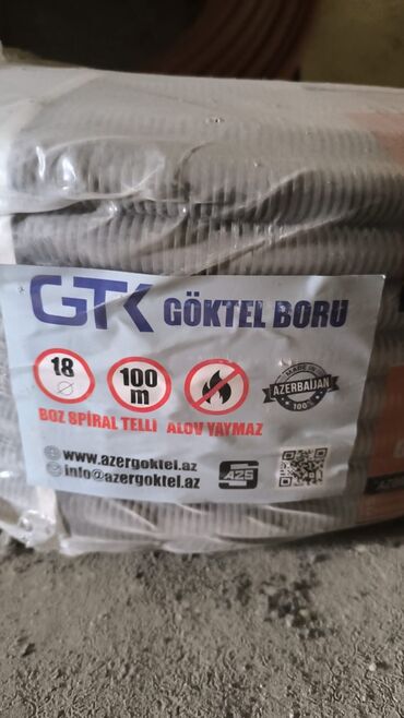 plastik boru qiymetleri: Plastik, Boru, Yeni, Sənayə, Su üçün, Ödənişli çatdırılma, Ünvandan götürmə