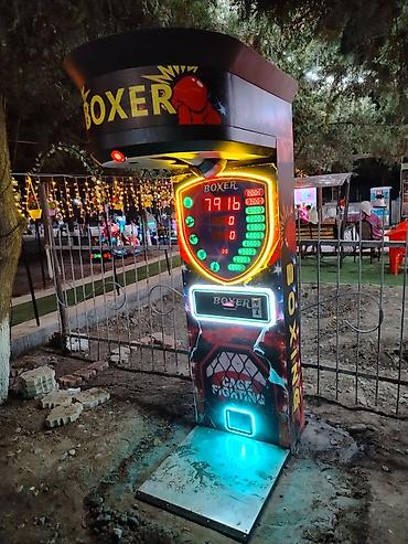 силовой удар: Игровой автомат «BOXER» (боксёрская груша, силомер удара) - — 1