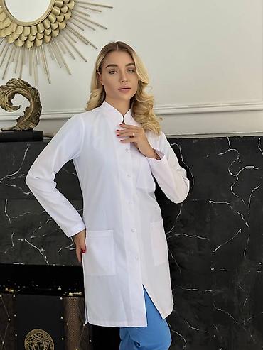 Медицинская одежда: Медицинский халат "Стамбул" Мед халат не мнется Мед костюм Опер халат — 11