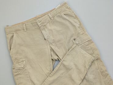 Spodnie M (EU 38), stan - Dobry, wzór - Jednolity kolor, kolor - Beżowy
