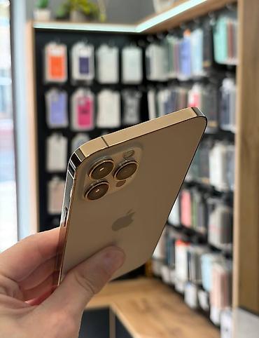 telefon akse: IPhone 12 Pro Max, 128 GB, Qızılı, Zəmanət, Simsiz şarj, Face ID — 4