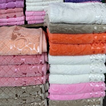 туркменский текстиль: Полотенце банное и полубанные100%хб Турция лицовое 300,банное 500