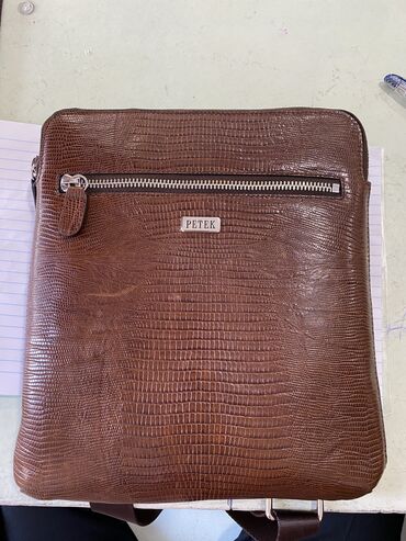 дорожные чемоданы на колесах: Барсетка, Butun, Материал: Натуральная кожа, Застежка на молнии, Множество карманов, Оригинал, Новый