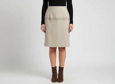 spódnice rozkloszowane pudrowy róż: Spódnica damska, rozmiar XL