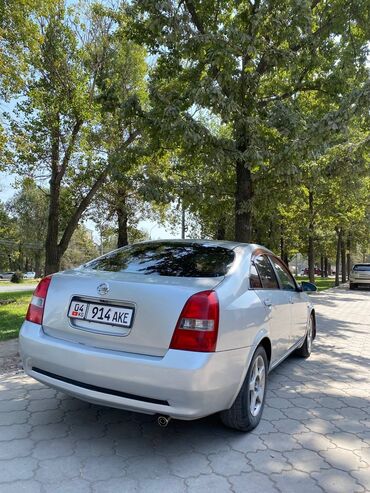 Nissan: Nissan Primera: 2003 г., 2 л, Вариатор, Бензин, Седан