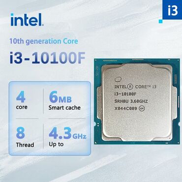 ryzen 3: Процессор, Жаңы, Intel Core i3, 4 ядролор, ПК үчүн