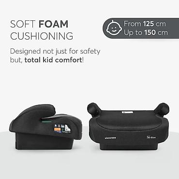 samsonite kabinski koferi: Autosedište/buster KIKKA BOO I-Go i-Size, crna boja – za visinu deteta — 6