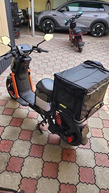 Скутеры: Электроскутер U2 Cargo для доставки 2 шт Мотор: 1500W Пробег: 9000км — 1