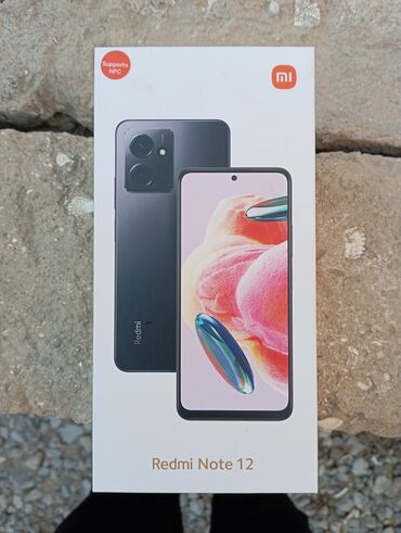 xiaomi redmi 9 qiymeti: Xiaomi Redmi Note 12, rəng - Qara