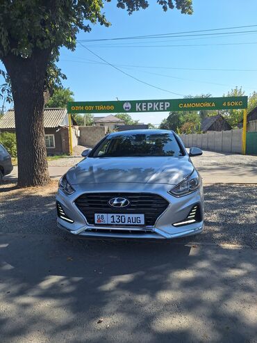 авто в бишкеке: Hyundai Sonata: 2018 г., 2 л, Автомат, Газ, Седан