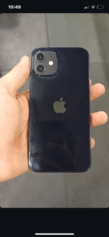 i̇phone 12 pro: IPhone 12, 64 GB, Blue Titanium, Zəmanət, Simsiz şarj, Face ID