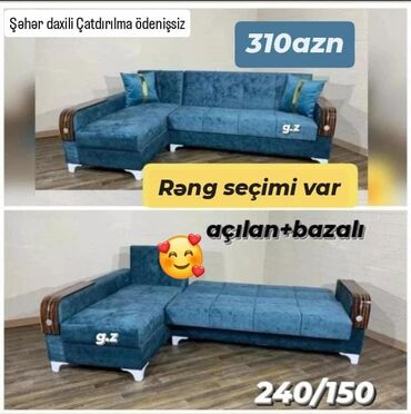 künc mətbəx masası: Künc divan