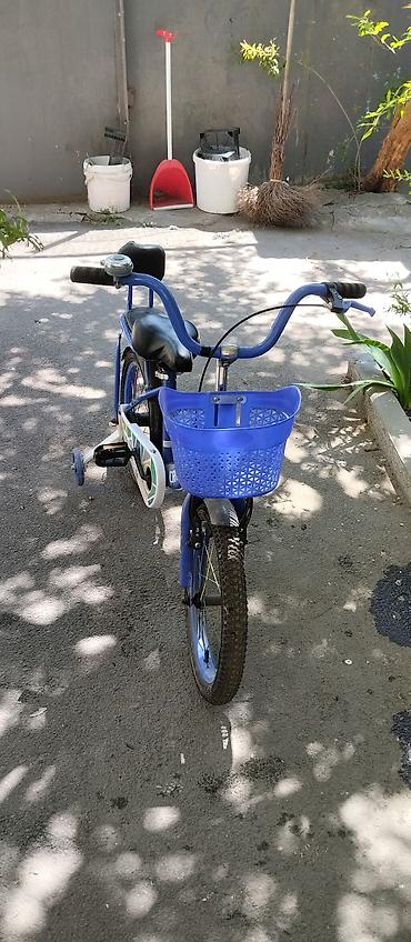 Velosipedlər: Uşaq velosipedi – Crosser markası, mavi rəng. Xüsusiyyətlər: - — 2