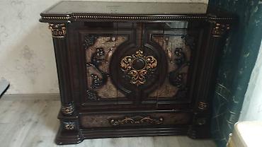 комод для белья в спальню: Классический комод/тумба в стиле барокко - Материал: древесный — 1
