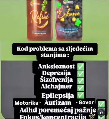 Lepota i nega: **Enhance + Refine – tečni dodaci ishrani u kapima** Kombinacija dva — 8