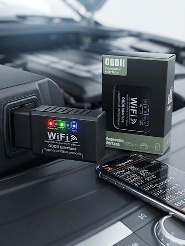 android avto: Wi‑Fi OBDII адаптер для диагностики автомобиля - Беспроводной — 1