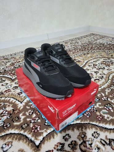 босоногая обувь бишкек: Мужские кроссовки, 44, Puma, Новый, цвет - Черный, Самовывоз, Платная доставка