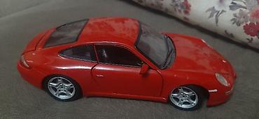 İncəsənət və kolleksiyalar: Porsche 911 Carrera S – Maisto 1:18 miqyaslı model - Brend: Maisto - — 1