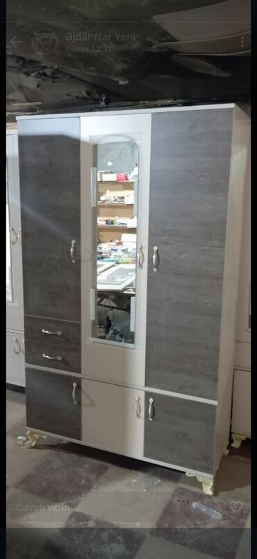 Dolablar: Yeni, Açılan, 4 qapılı Düz dolab, Qarderob, paltar dolabı, Azərbaycan — 28