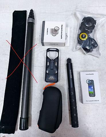 ne net: Insta360 x4 на запчасти и аксессуары. Разбит экран, не включается — 1