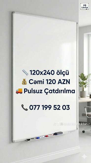 Lövhələr: Yeni, Marker üçün, Lövhə, 70 x 50 sm, Pulsuz çatdırılma — 16