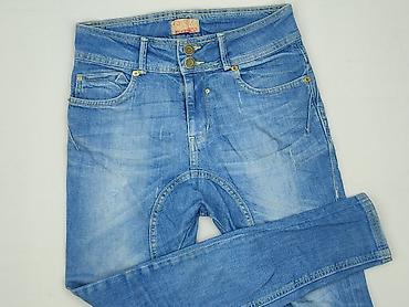 pull bear asos kremowe spodnie: Bershka, Jeansy damskie, rozmiar XS — 1