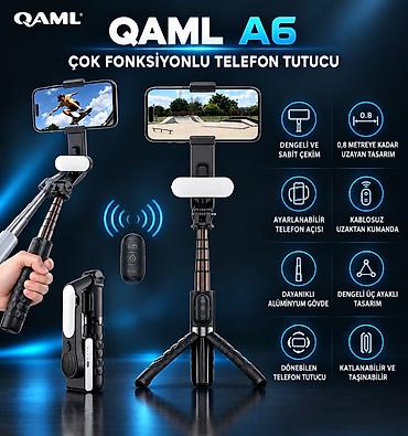 gps navigator satisi: Whatsappa yazın yanlız yenidi istfade olunmayıb QAML A6 Əl Gimbal — 1