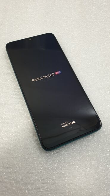 Apple iPhone: Redmi, Redmi Note 8 Pro, Б/у, 64 ГБ, цвет - Синий, 2 SIM