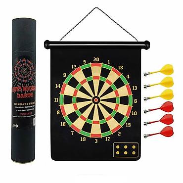 el oyunları: Maqnitli Dart Lövhəsi – Təhlükəsiz Darts Oyunu (6 oxlu, rəngbərəng) — 1