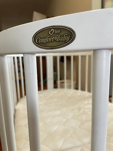 Детский мир: Кроватка-трансформер ComfortBaby 8-в-1 (белая) - Бренд: ComfortBaby — 3