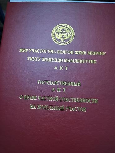 участки кызыл ту: 18 соток, Красная книга, Тех паспорт — 1