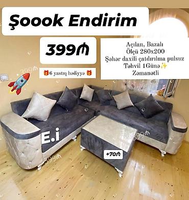 divan almaq: Künc divan, Yeni, Açılan, Bazalı, Parça, Şəhərdaxili pulsuz çatdırılma — 5