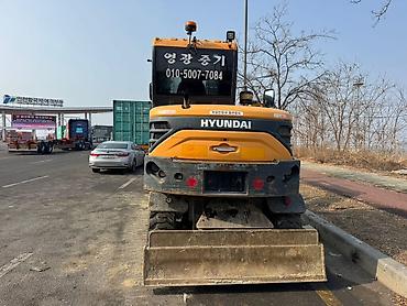 Экскаваторы: Экскаватор, Hyundai, 2021 г., Колесный — 3