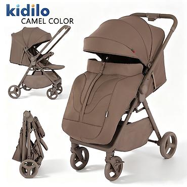 Прогулочная коляска Kidilo - Компактное сложение книжкой