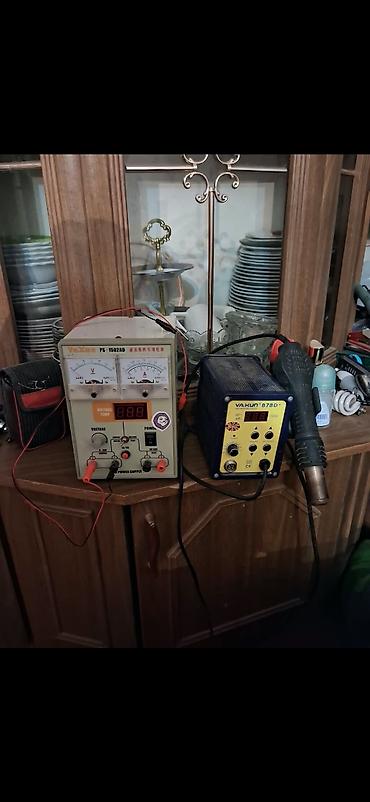 hacar desti: Elektronika təmiri üçün avadanlıq dəsti - Yaxun 878D+ SMD Rework — 1