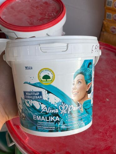 краска для стен цена: Эмаль Alina Paint EMALIKA — глянцевая (ЖЫЛТЫР/ГЛЯНЦЕВАЯ) для