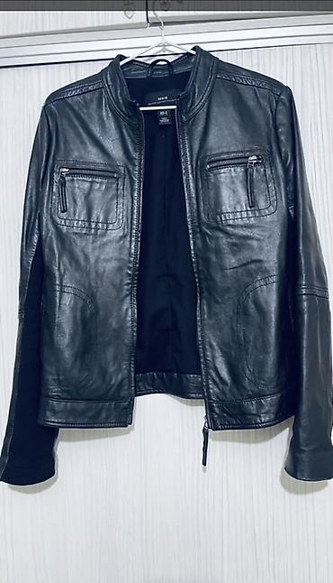 жакет mango: Кожаная куртка MNG (The Leather Collection) - Материал: кожа - — 2