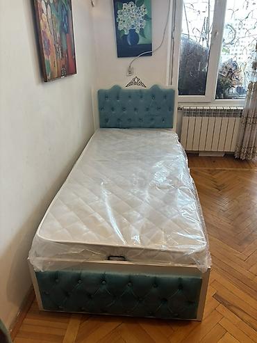 carpayı doşəyi: Yeni, Təknəfərlik çarpayı, Bazalı, Matras ilə, Siyirməsiz, Azərbaycan — 3